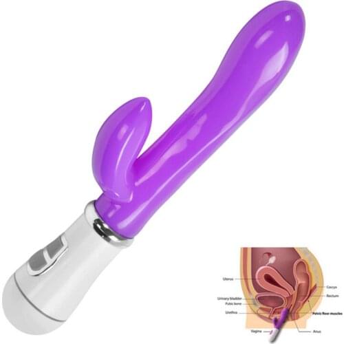 G Spot Vibrator for Women Dual Vibration Silicone Waterproof Erotic Toys Sex Shop Masturbation Superior Medical Sex Prod Woman