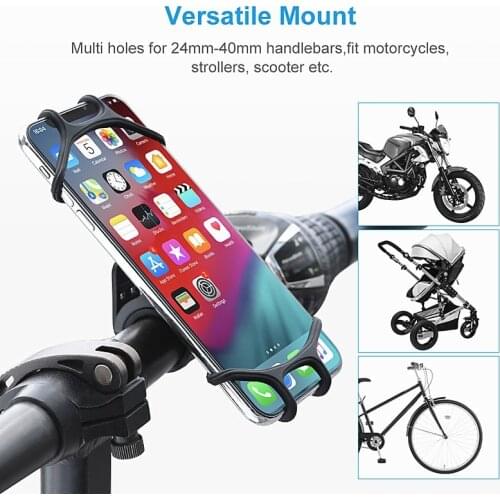 1PC New Bicycle Mobile Cellphone Holder Bike Phone Holder Motorcycle Holder For Xiaomi Huawei Samsung iPhone