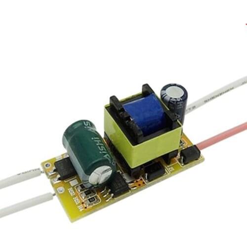 10pcs Lighting Transformers 4W 5W 7w High power LED Driver 4-7*1w input AC85-265V output Constant Current 300mA DC12-24V