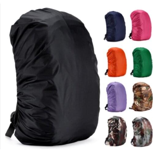 200Pcs/Lot 35/45L Adjustable Waterproof Dustproof Backpack Rain Cover Portable Ultralight Shoulder Protect Outdoor Tools Hiking