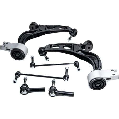 2010 2011 2012 All Models For Ford Flex Taurus for Lincoln MKS MKT Front Lower Suspension Control Arm Tie Rods Kit Ball Joints