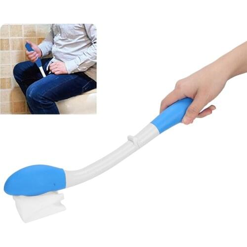 40CM Long Handle Reach Comfort Bottom Wiper Bathroom Self Wipe Assist Foldable Toilet Aid Tissue Paper Grip Wipe Assist Holder
