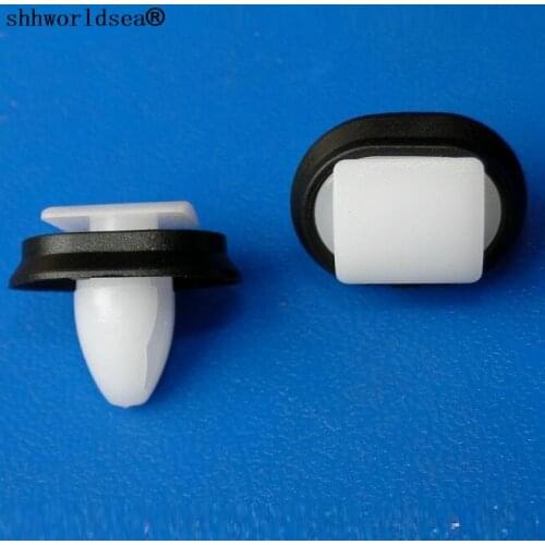 Shhworldsea auto clip and fasteners Decorative strips fixed card buckle for fiat 71728806 for citroen for peugeot 856543