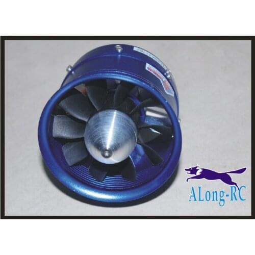 Free shipping :Aluminum 70mm EDF 10blades RCLADER LEDFDPS/MBS 70S-1A30 10blades (about 1900g thrust) for EDF airplane/rc model