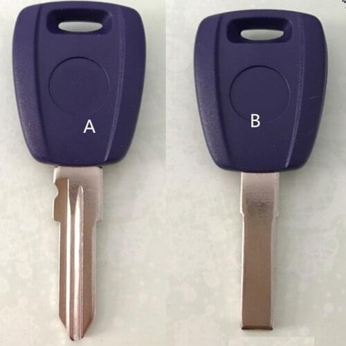 DAKATU Transponder Chip Key Shell Case For Fiat 500 Ducato Stilo Punto Seicento transponder Key Cover SIP22/GT15R Blade No Chip