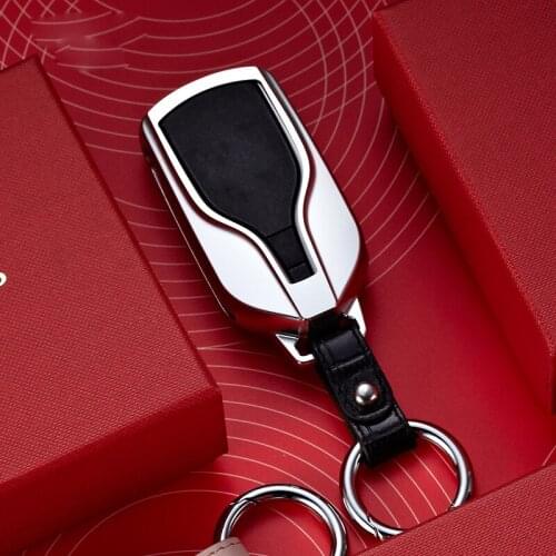 Aluminum Alloy Car Key Cover Case For Maserati Levante Ghibli Quattroporte Granturismo Accessories Car Smart Key Bag Covers