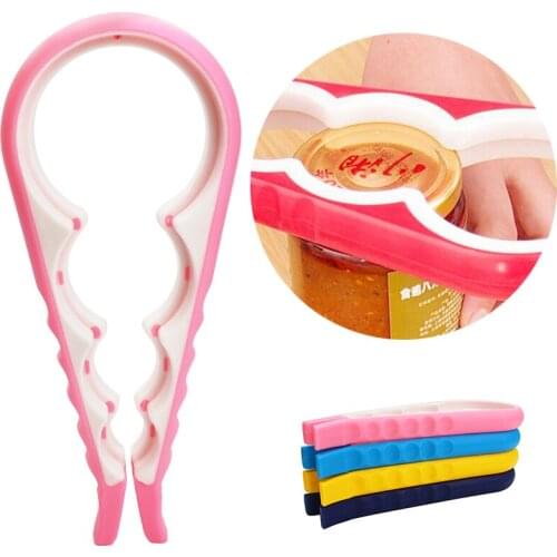 Kitchen Wrench Tools Jars Bottles Opener 4 in 1 Gourd-shaped Can Opener Screw Kitchen Accessories multifunction