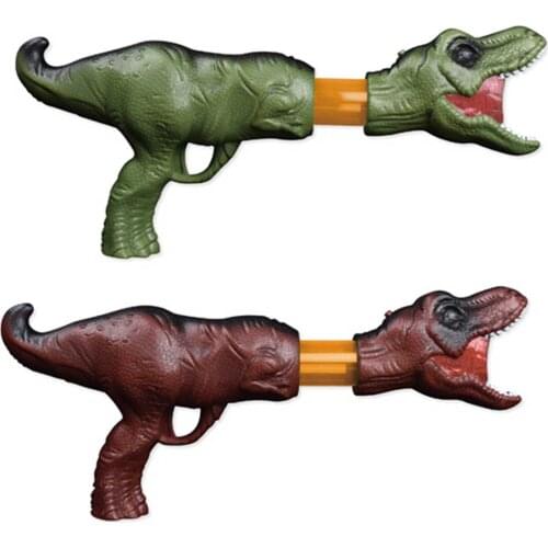 Shooting Toy Set DIY Assembled Soft Projectile Target Assembled Competitive Dinosaur Toys