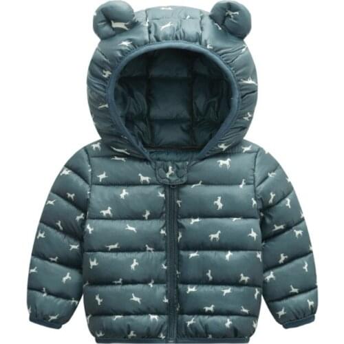 Baby Girl Clothes Coats Fashion Hooded Childrens Jackets Down Cotton Baby Snowsuit Overalls Infant Baby Boy Costume Jacket 2020