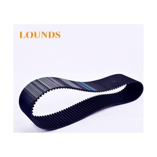 Free Shipping 1pcs HTD1352-8M-30 teeth 169 width 30mm length 1352mm HTD8M 1352 8M 30 Arc teeth Industrial Rubber timing belt