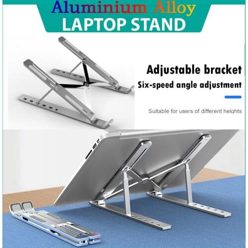 Foldable Laptop Stand Adjustable Notebook Stand Portable Laptop Holder Tablet Stand Computer Support For MacBook Air Pro ipad
