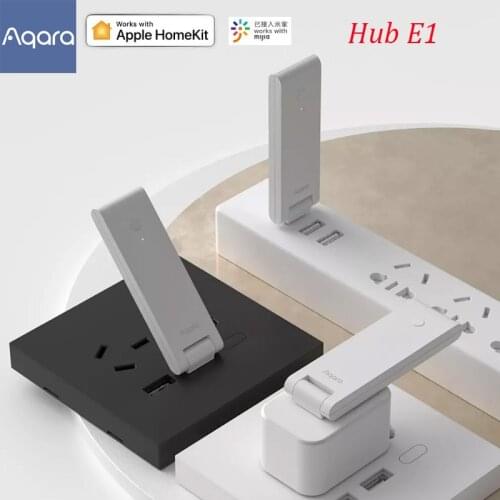 2021 Aqara Smart Hub Smart Gateway E1 Zigbee 3.0 APP Remote Control Siri Voice Control Smart Home Work Apple HomeKit Mijia APP