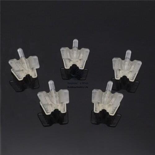 5Pcs Dental Silicone Mouth Prop Large Size Support Holding Saliva Ejector Suction Tip
