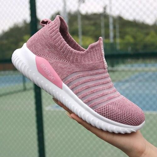 Women Vulcanized Shoes High Quality Women Sneakers Slip On Flats Shoes Women Loafers Plus Size 42 Walking Flat