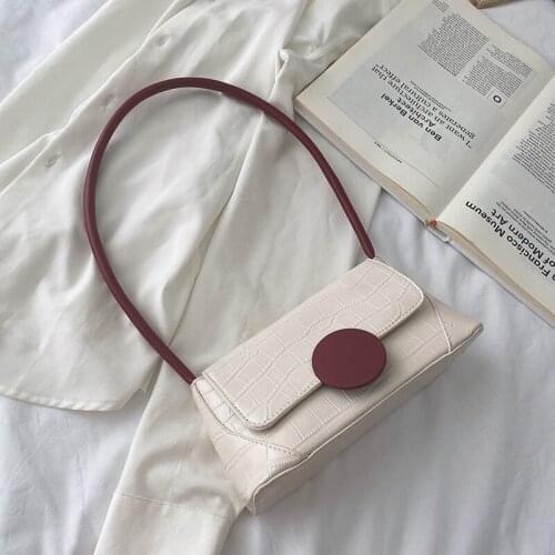 Women Top-handle Bags Popular Retro Bag Womens New Fashion Red Bag Bolso Mujer Handbags