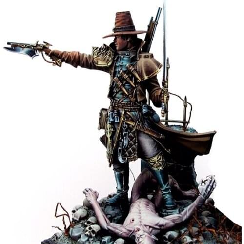 1:24 Resin Figure Model Kit Unassambled Unpainted G215(2 HEADS)