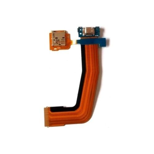 10pcs/lot For Samsung Galaxy Tab S 10.5 usb T800 T801 T805 usb Charging Charger Dock Port + Sim Reader Flex Cable Ribbon