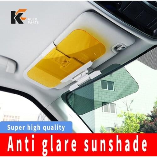Car Sun Visor Anti-Glares Blockers UV Fold Flip Down HD Clear View Sunshade