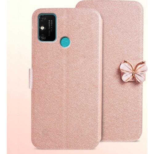 Phone Case For Huawei Honor Play 9A MOA-AL00 Fashion Flip PU Leather Stand Card Holder Cover For Honor Play 9A Back Cover Funda