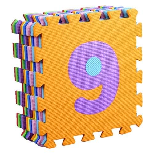 30CM Kid EVA Play Puzzle Number Letter 200PCS Eva Soft Foam Mat Gym Yoga Pad Exercise Play Mat with EVA Foam Interlocking Tiles