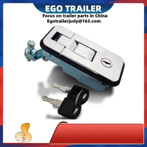 EGOTRAILER Door Compression Flush Lock SMALL- CHROME for Camper Trailers - Trailer Parts