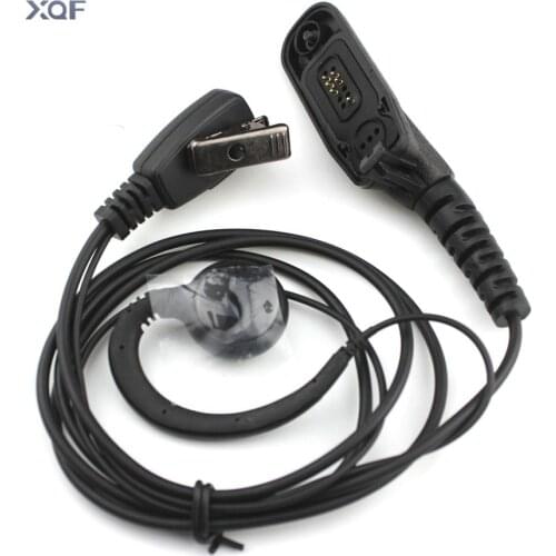 MIC Speaker PTT G Earhook Earpiece Earphone Headset For Motorola XIR-P8260/8200/8268 XPR6000 Two Way Radio