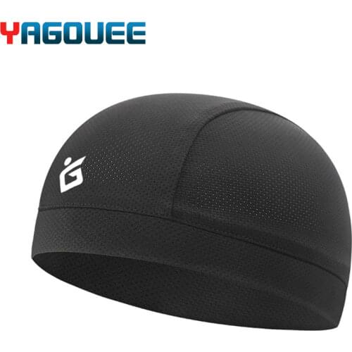 Cooling Skull Cap Quick Dry Breathable Sweat Wicking Bicycle Cycling Running Hat Cap Odorless and Sweat-Absorbent Bike Equipment