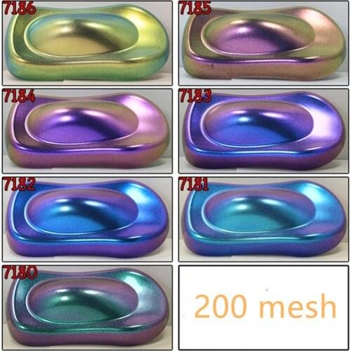 Chameleon Pigment Car Nail Glitter Pearl Powder Set Nail Art Glitters Kit Manicure Tips Decoration Automotive Craft