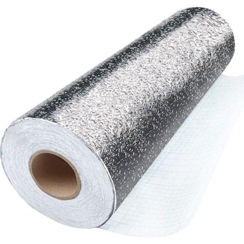 Self Adhesive Kitchen Aluminum Foil Stickers Oil Proof Waterproof Stove Sticker