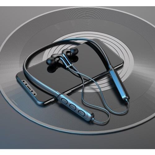 Earphones Bluetooth Sports Headphones Bluetooth In-Ear Headphones Powerful Bass, IPX7 Waterproof, High Sound Quality, Running