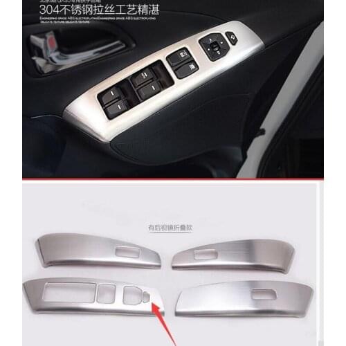 Styling Car Decorative interior finishing window 2014-2015 for HYUNDAI IX35 with window lift keypad with interior rearview mirro