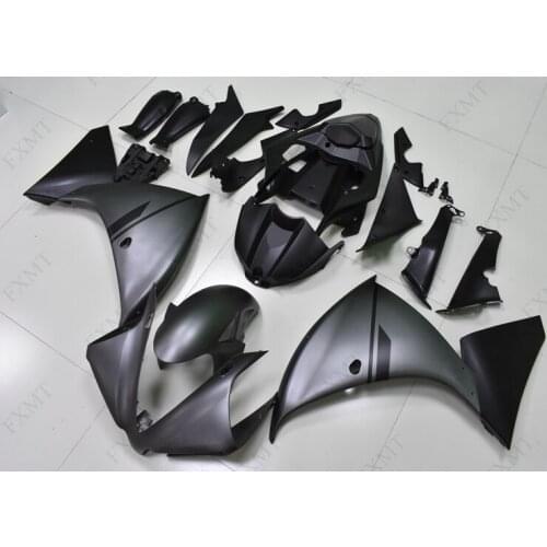 YZF R1 2009 Bodywork YZFR1 2009 Fairings YZFR1 2009 - 2011 Fairing Kits Matte Grey Black