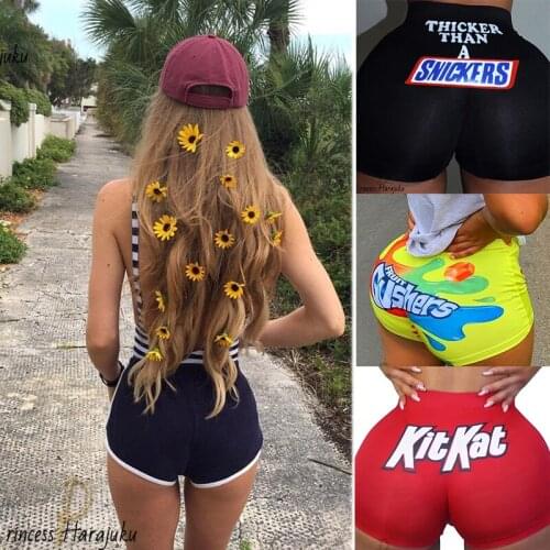 2020 New Fashion Beach Hot Sale Sexy Biker Shorts Womens Print Summer Shorts Casual Mid Waist Short Sports Outdoor Dropshipping