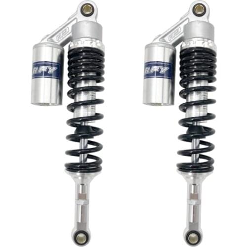 RFY 7mm Spring 340mm Motorcycle AIR/NITROGEN Shock Absorber for YAMAHA XJR400 HONDA CB400/SF VTEC CX500 KAWASAK W800