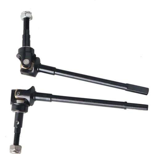 RC Parts Hard Steel Front Axle CVD AR44 Universal Drive Shaft RC Parts For AXIAL SCX10 II 90046 47 RC Parts