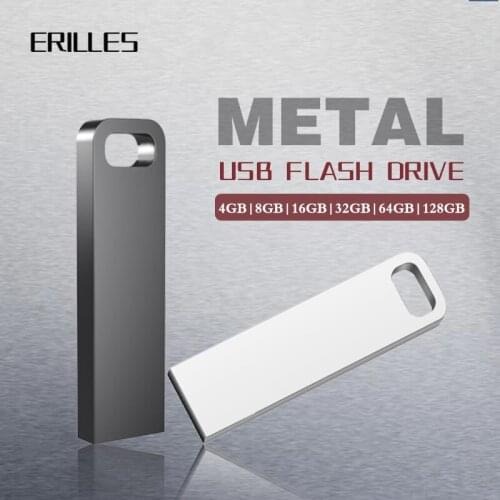 32GB 16GB 8GB 4GB usb flash drives memory stick high speed 2.0 pendrive 128GB 64GB pen drive flash usb 32gb metal U disk
