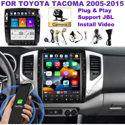 PX6 12.1 inch Android car radio For TOYOTA Tacoma 2 N200 Hilux 2005-2015 With screen DVD multimedia GPS navigation auto stereo