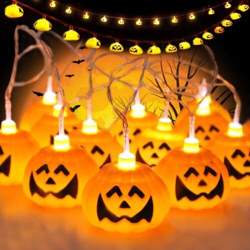 Halloween waterproof led pumpkin lamp luminous lantern decoration