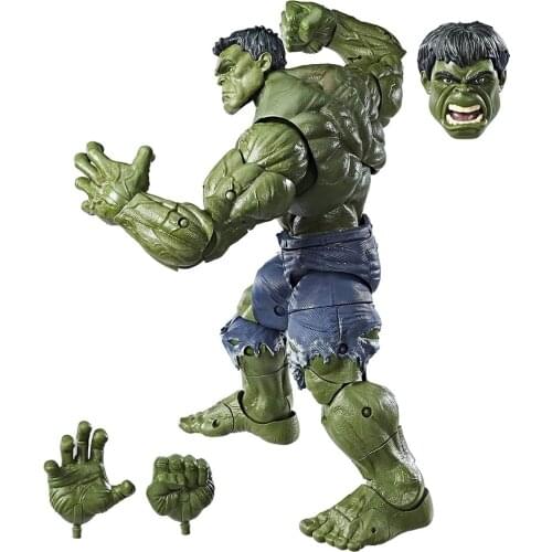HASBRO Marvel Avengers Endgame Legends Classic Movie 37cm Hulk Action Fingure Collection Model Toy KIDS Christmas Birthday Gift