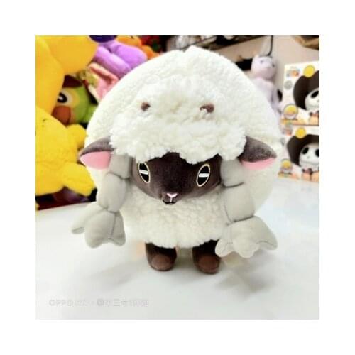 Original Pokenmon Plush toys Wooloo Cute Little sheep Soft Stuffed Animal Doll Birthday Present For Child
