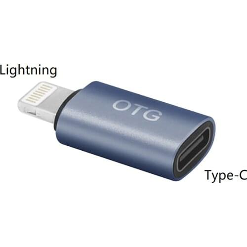 USB-C Female to Lightning Male OTG Adapter,Type-C Digital Headphone DAC Converter for iPhone 11 Pro Max,Xs,Xr,iPad Air 3 2,iPod