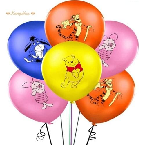 Jump Jump Tiger Winnie The Pooh Latex Balloon Animal Theme Birthday Party Decoration Balloon Baby Shower Children Toys Globos