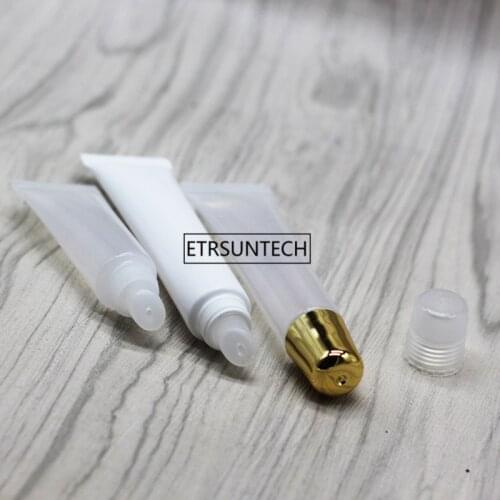 300pcs 10g 15g 20g Empty Makeup Squeeze Sub-bottling,Lipstick Tube,Lip Balm Soft Hose,Clear Plastic Lip Gloss Container F3757
