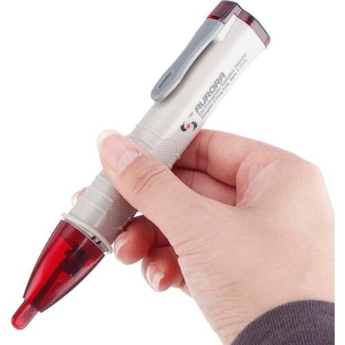 Pen Tester Magnetic Detector Meter Field Strength Test Instruments Monopoly Alarm Sound Light Radiated Electromagnetic Radiation