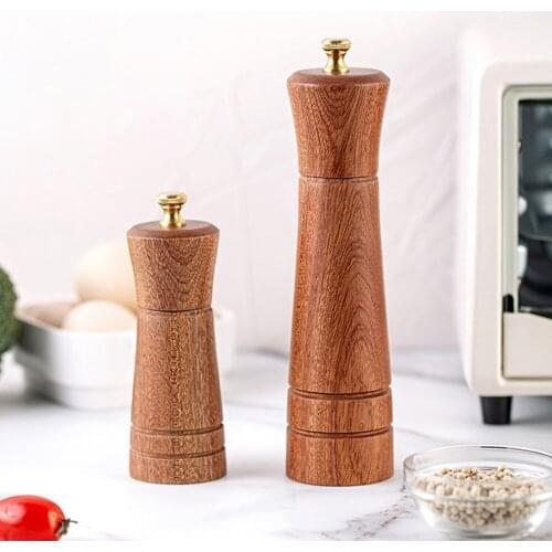 Manual Salt Pepper Grinder Clear Seasoning Kitchen Spice Grinding Gadget Pepper Mill Milling Grinding Kitchen Gadget Cocina