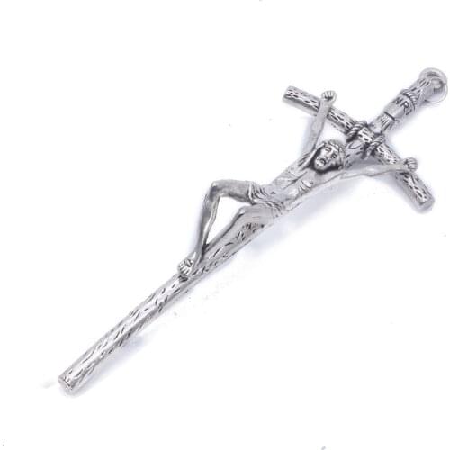 14*5 Cross Christianity Jesus Bitter Image Christian Church Office Home&Car Decoration Religious Jewelry Pendant Decoration