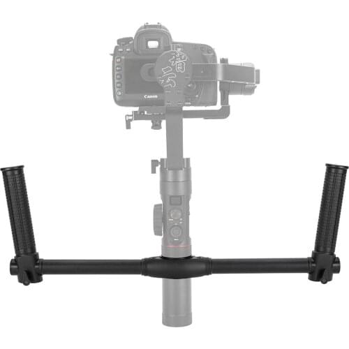 Zhiyun Dual Handheld Extended Handle Accessories With 1/4 Screw Hole Grips Handbar Mount for Crane 2 Gimbal Stabilizer