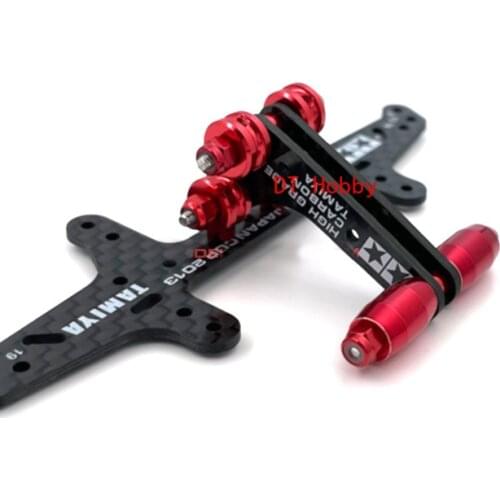 1Set Rear Titanium Shaft Stopper Pendulum Homemade Shock Absorber Tail Swing for AR/FMA/MA Chassis Tamiya Mini 4WD Car Parts