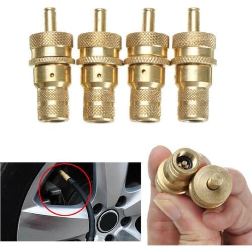 1Pcs Universal 4WD Outlet Off-road Automatic Tire Brass Deflator Valve Adapter 6-30 PSI Automatic Tire Deflators Accessories Kit