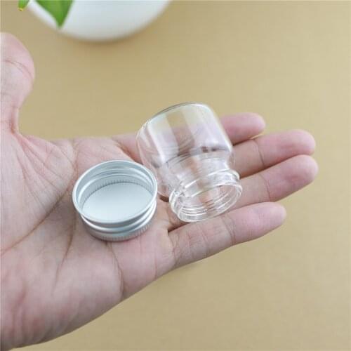 24pcs/lot 37*40mm 25ml Glass Bottle Empty Mini Jar Container Small Diy DECORATIVE BOTTLES Glass Spice Storage Jars Containers